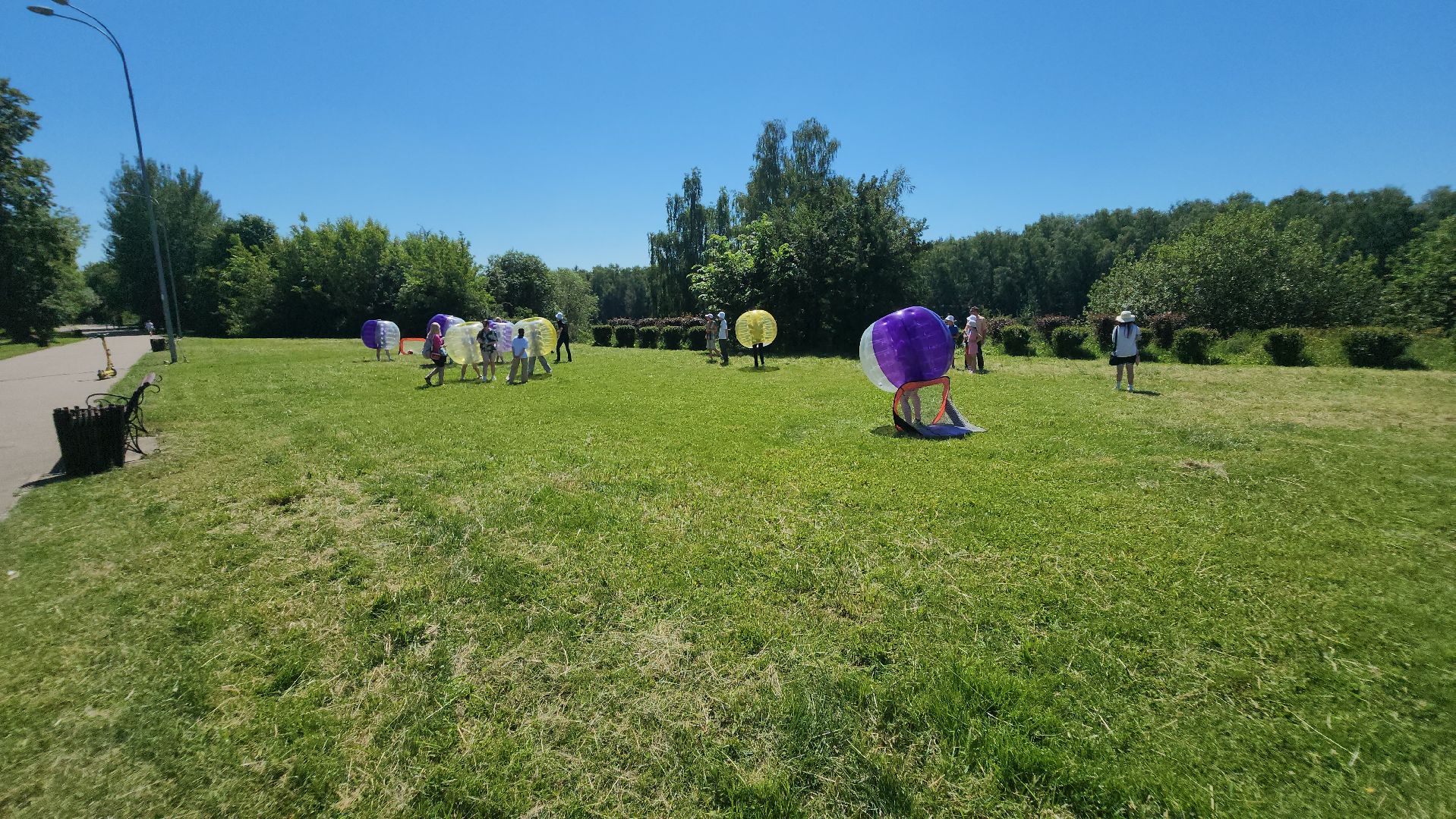 долгопрудный, кмц, Бампербол, Арчеритаг, парк на молодежной,