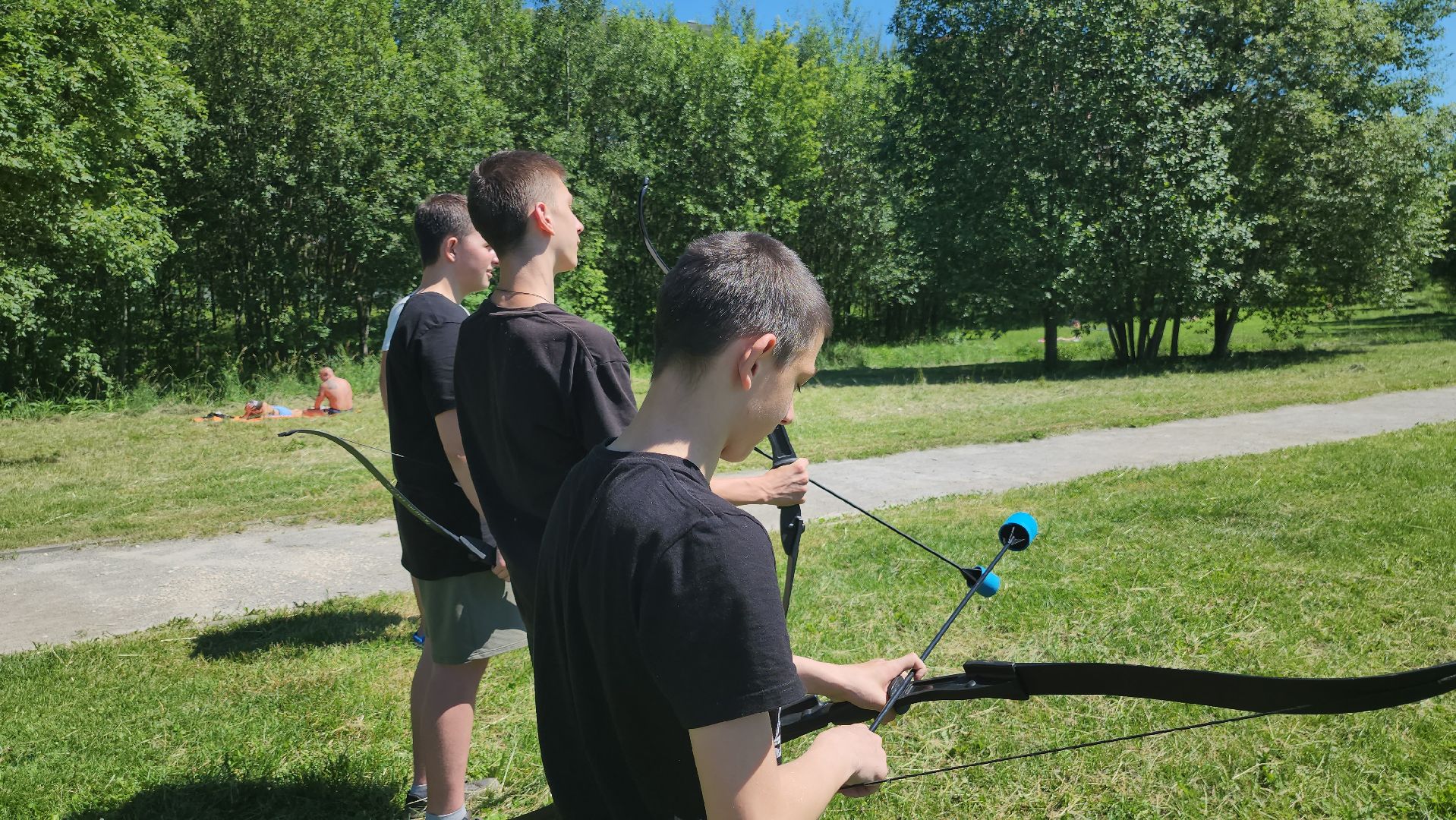 долгопрудный, кмц, Бампербол, Арчеритаг, парк на молодежной,