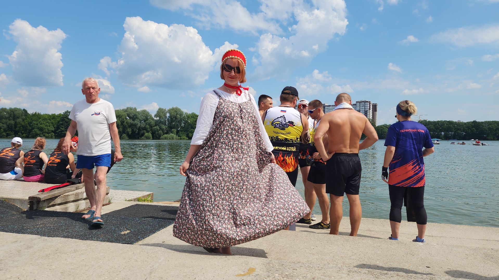 Чемпионат по гребле, лодка дракон, гребля на каноэ, Старая Купавна, Богородский городской округ,