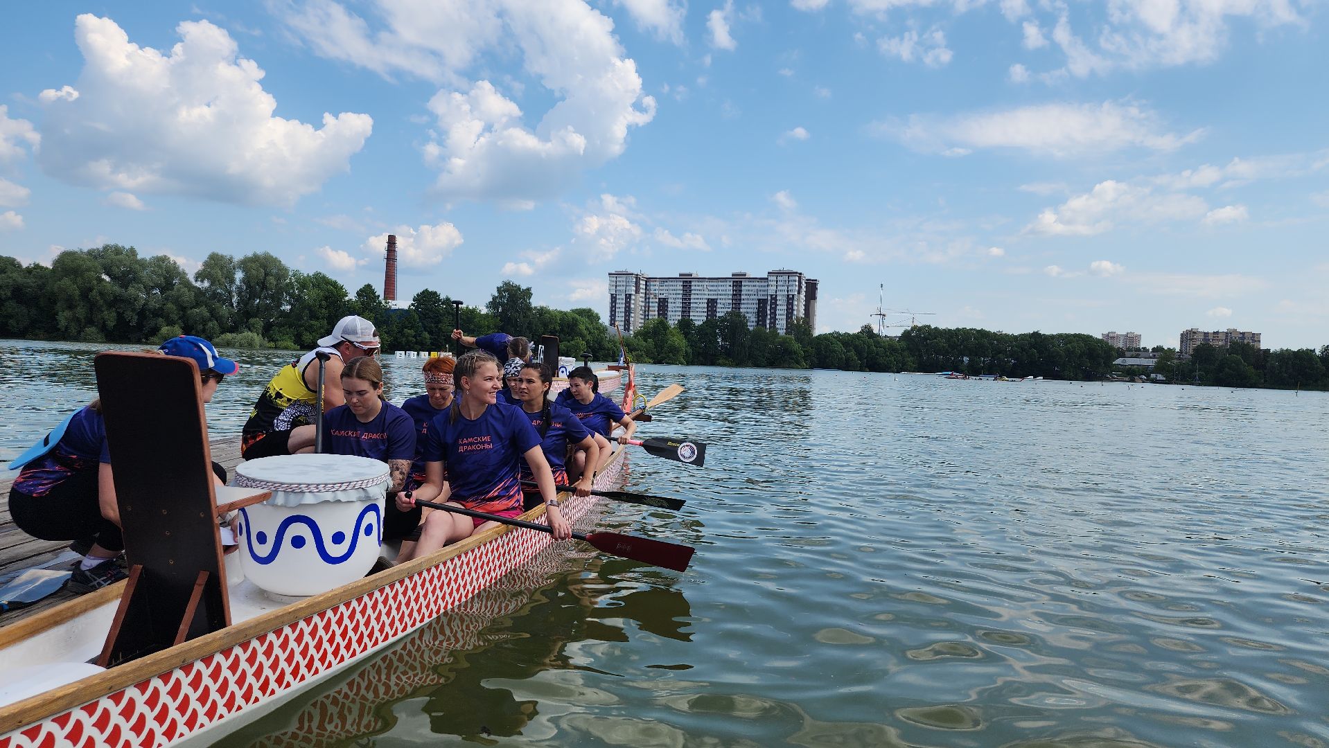 Чемпионат по гребле, лодка дракон, гребля на каноэ, Старая Купавна, Богородский городской округ,