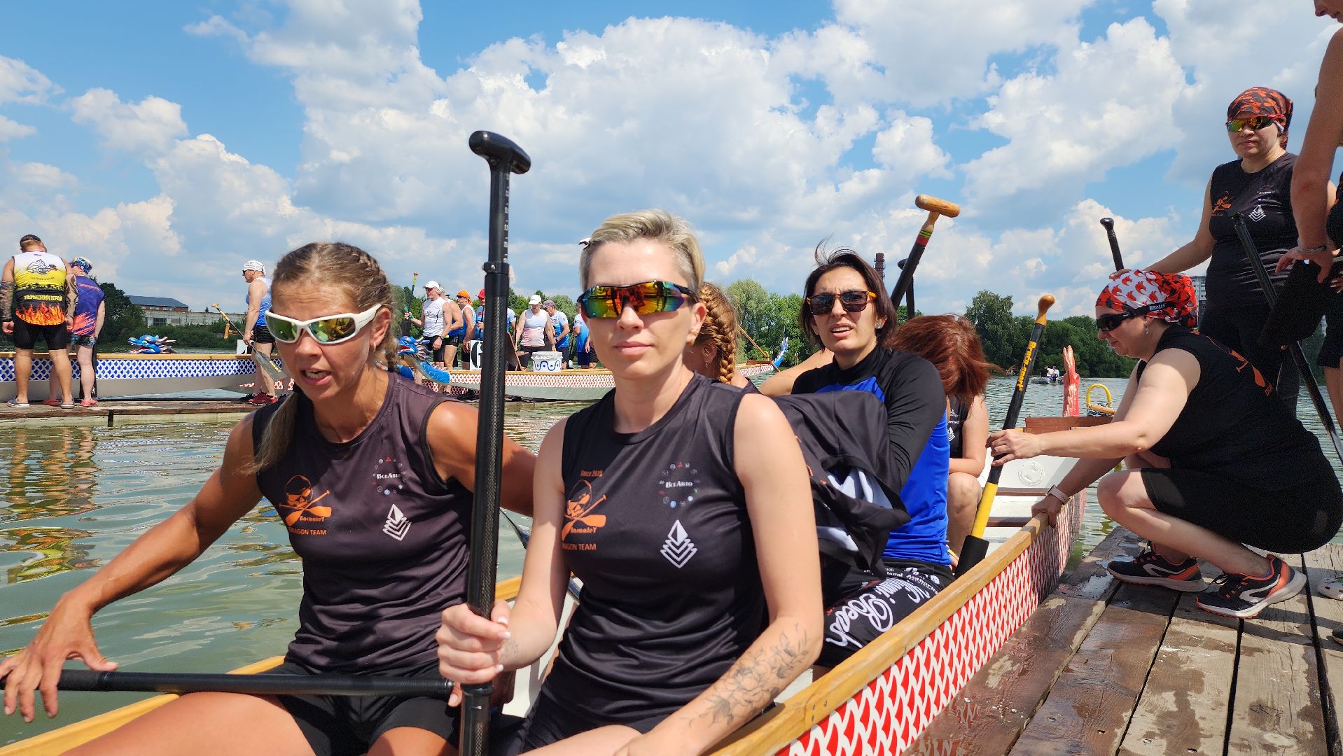 Чемпионат по гребле, лодка дракон, гребля на каноэ, Старая Купавна, Богородский городской округ,