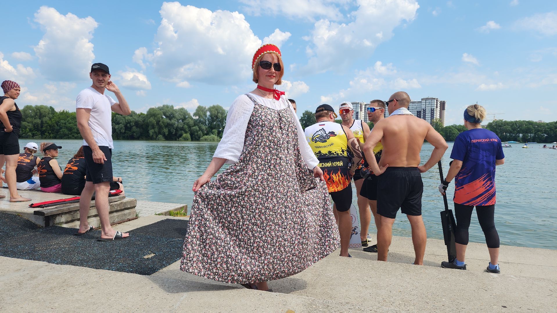 Чемпионат по гребле, лодка дракон, гребля на каноэ, Старая Купавна, Богородский городской округ,