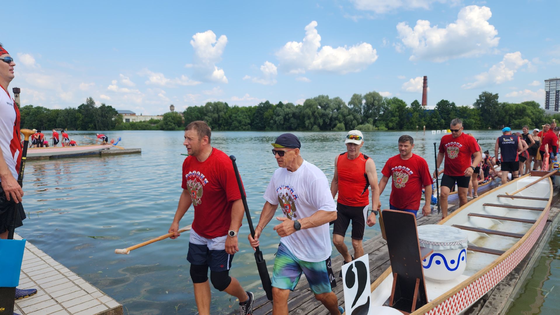 Чемпионат по гребле, лодка дракон, гребля на каноэ, Старая Купавна, Богородский городской округ,