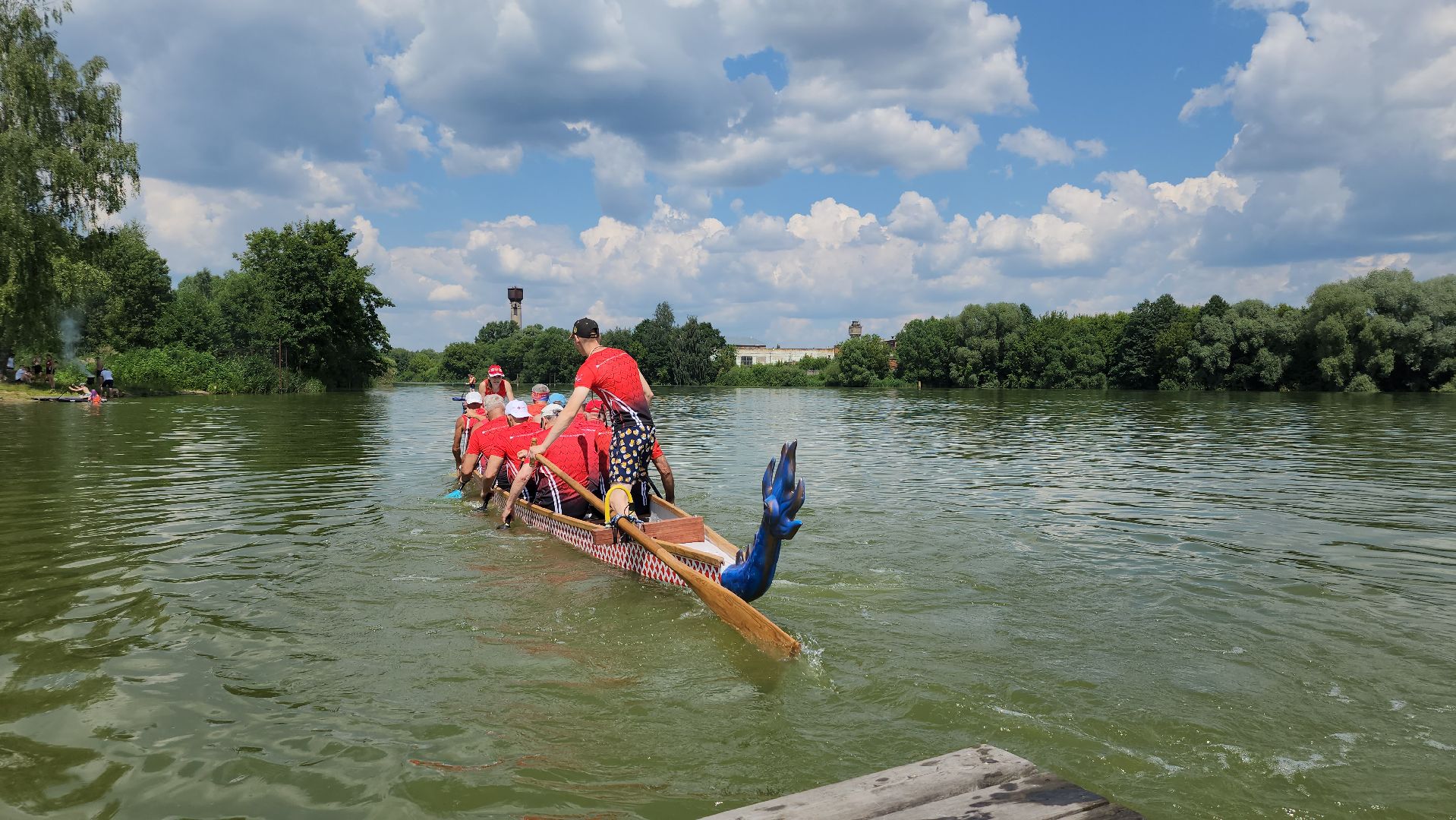 Чемпионат по гребле, лодка дракон, гребля на каноэ, Старая Купавна, Богородский городской округ,