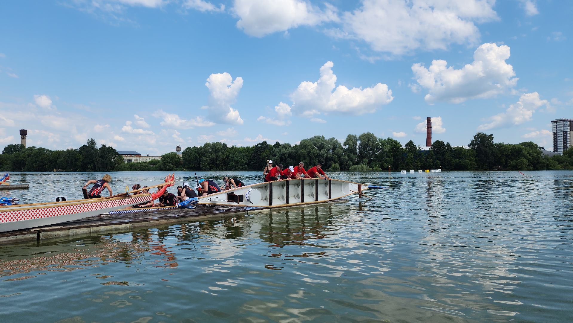 Чемпионат по гребле, лодка дракон, гребля на каноэ, Старая Купавна, Богородский городской округ,