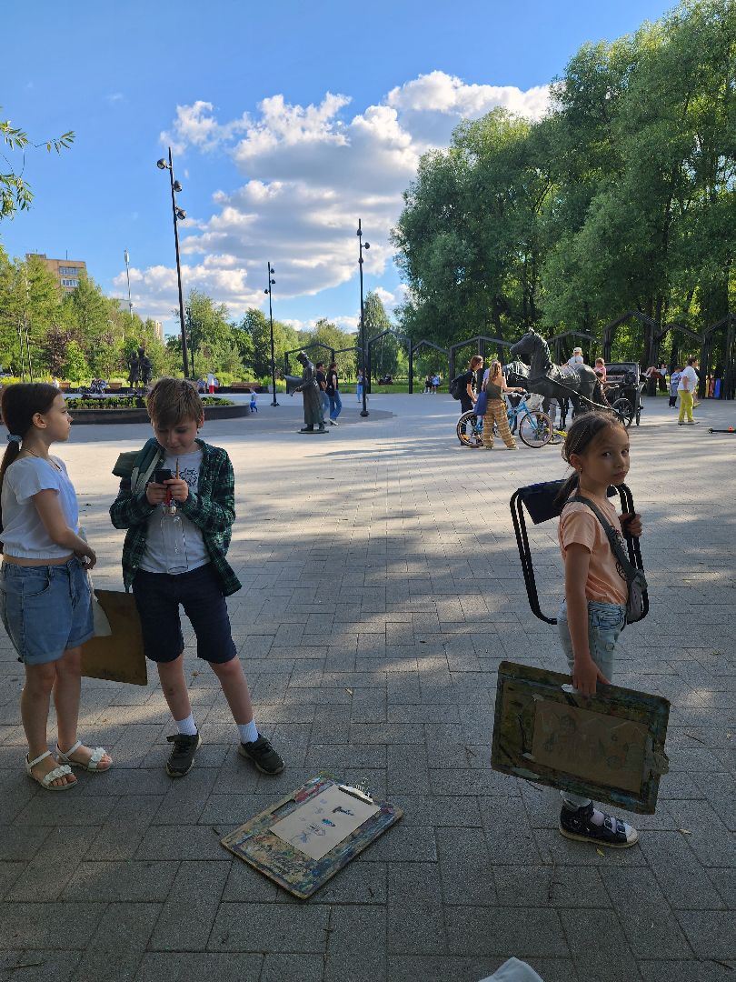 долгопрудный, центральный парк, плэнер, летние школьные лагеря,