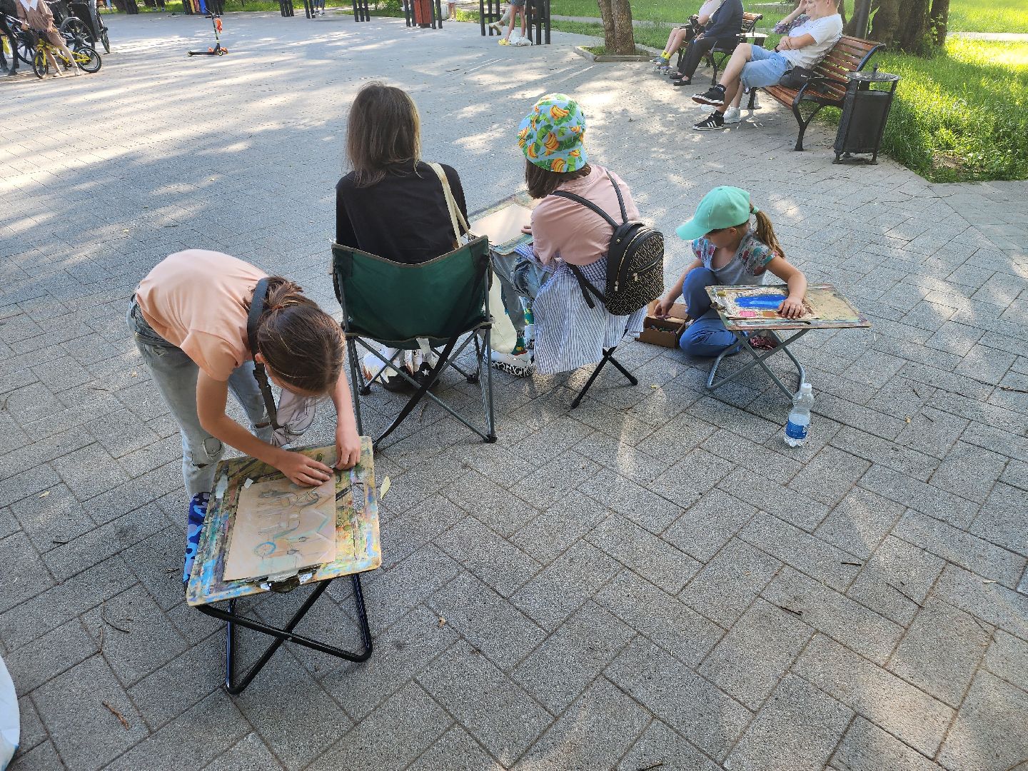 долгопрудный, центральный парк, плэнер, летние школьные лагеря,