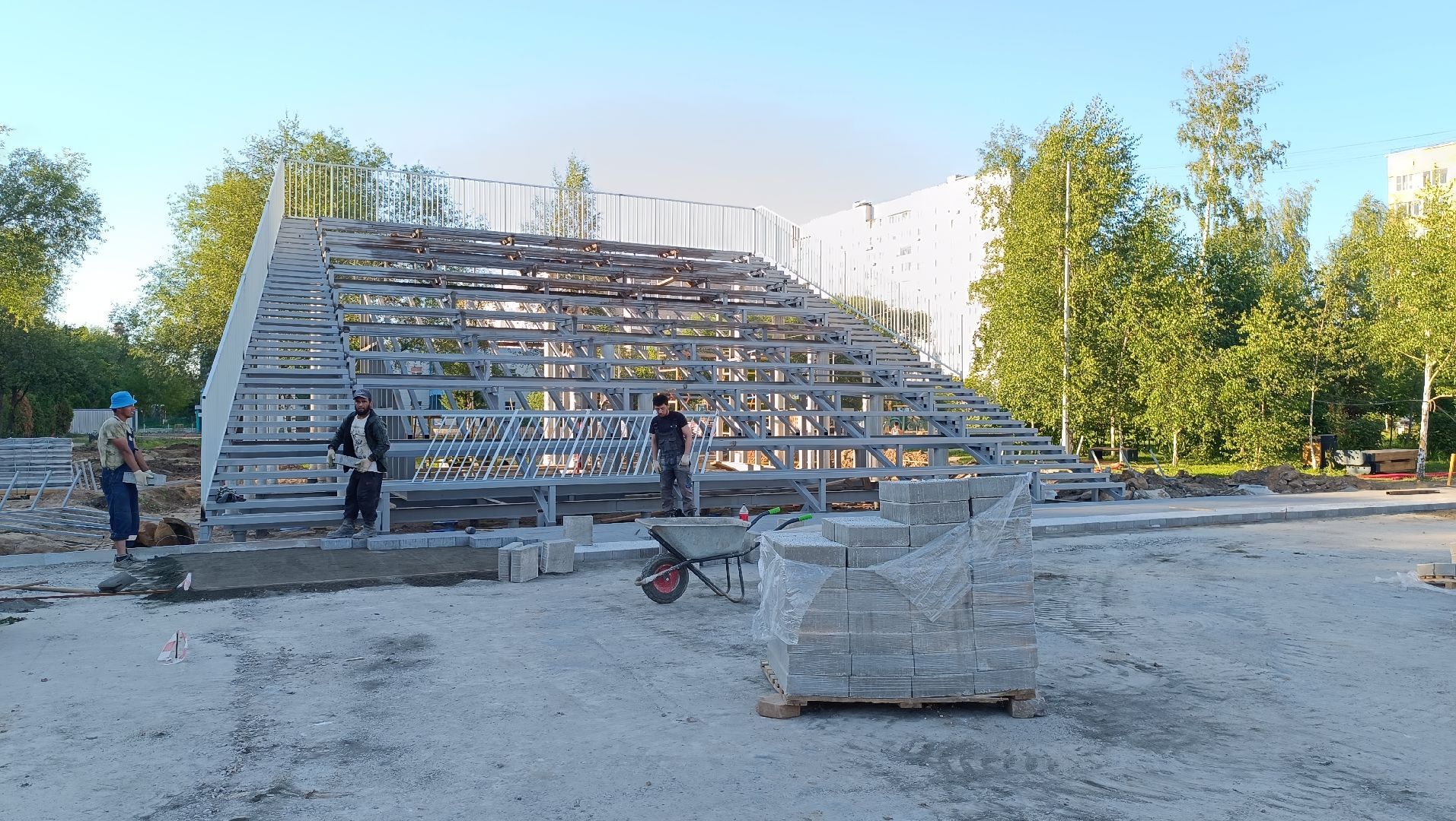 парк, реконструкция, аттракционы, лобня,