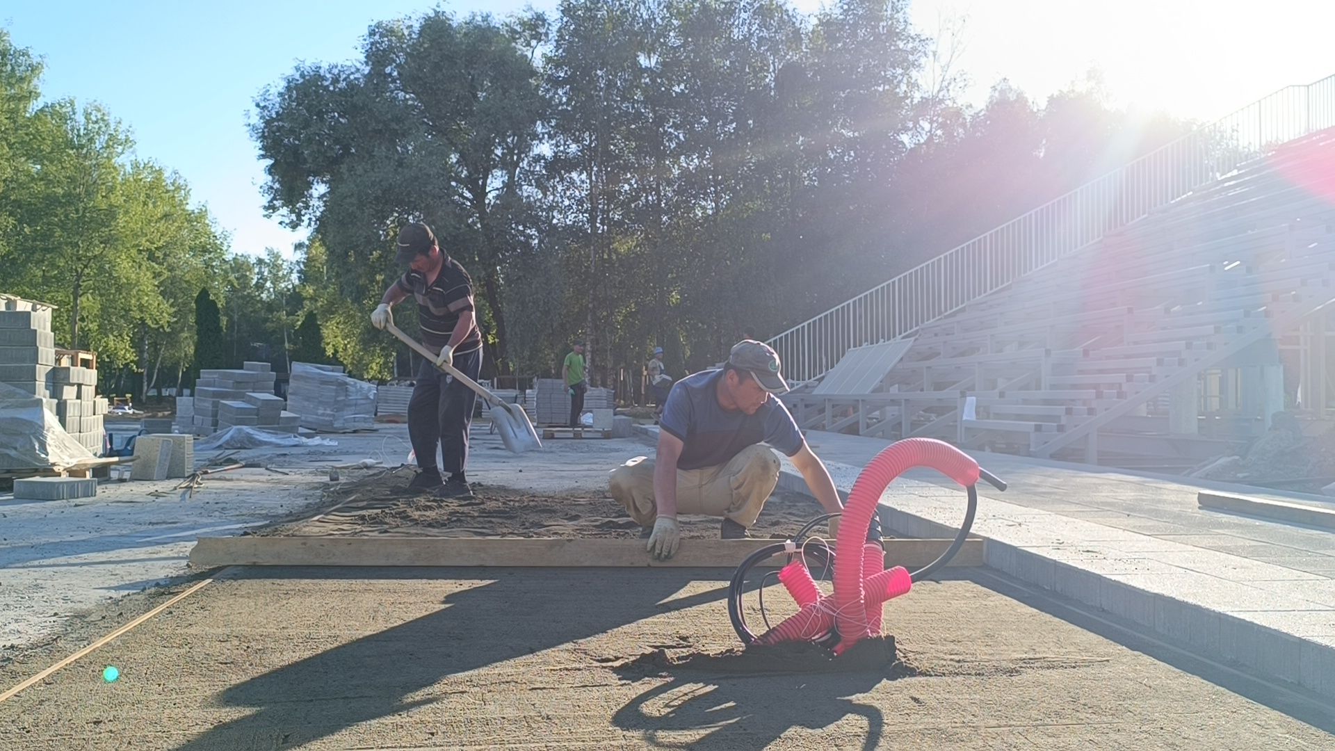 парк, реконструкция, аттракционы, лобня,