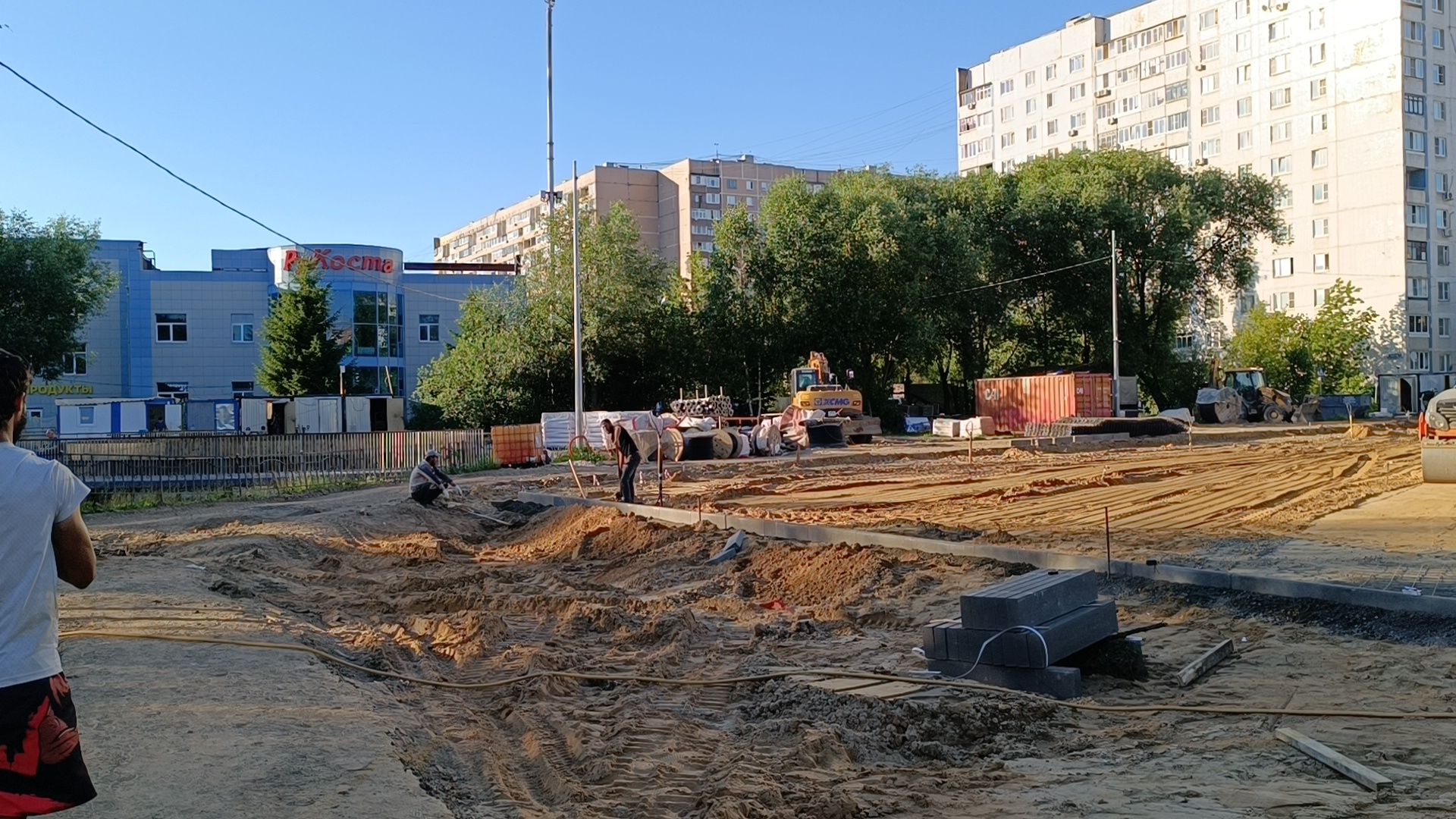 парк, реконструкция, аттракционы, лобня,