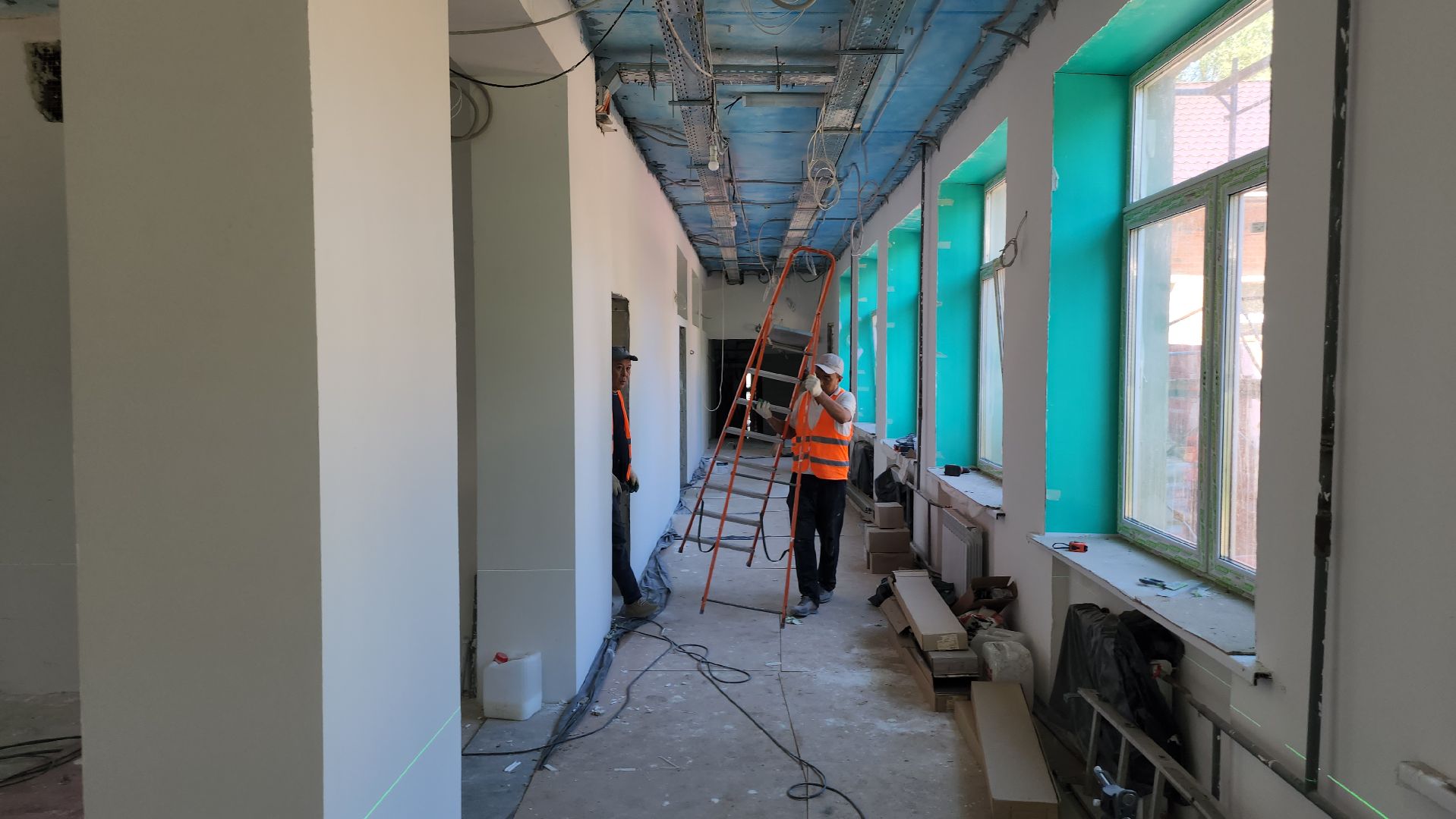 серпухов, местечко данки, туровская школа, капитальный ремонт, строительная готовность,