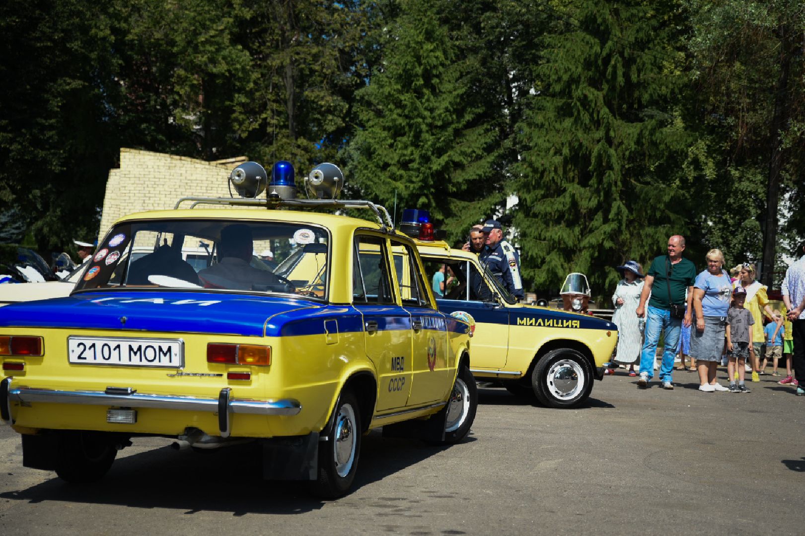 Бронницы, ретро-ГАИ, Раритетные авто, Выставка ГАИ, Выставка раритетных автомобилей,