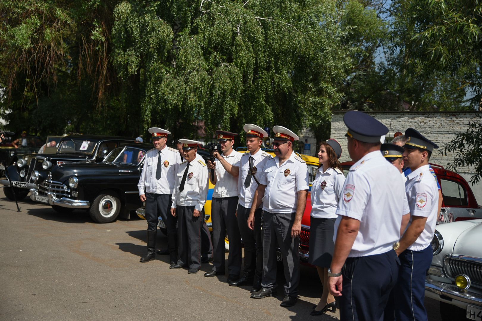 Бронницы, ретро-ГАИ, Раритетные авто, Выставка ГАИ, Выставка раритетных автомобилей,