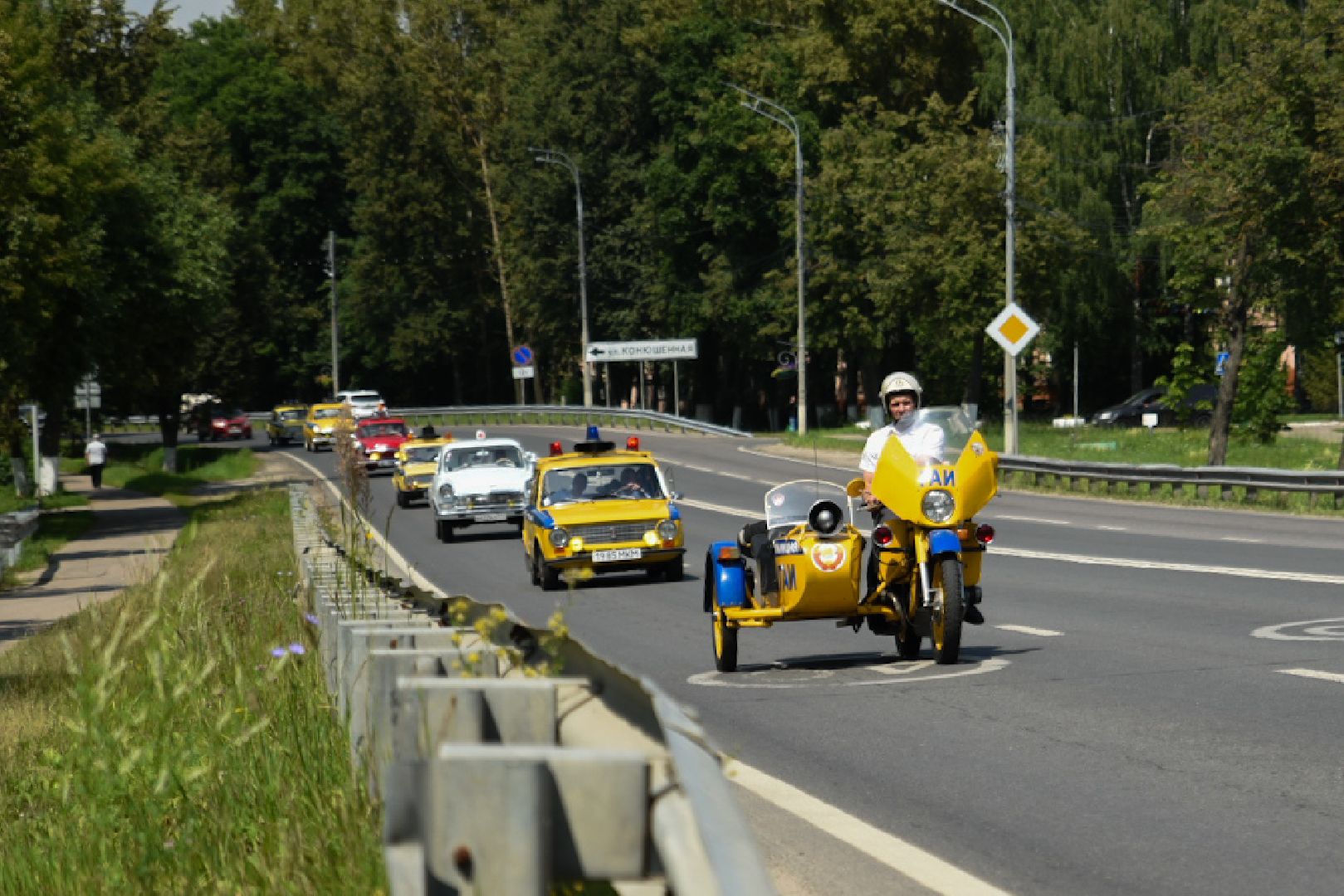 Бронницы, ретро-ГАИ, Раритетные авто, Выставка ГАИ, Выставка раритетных автомобилей,