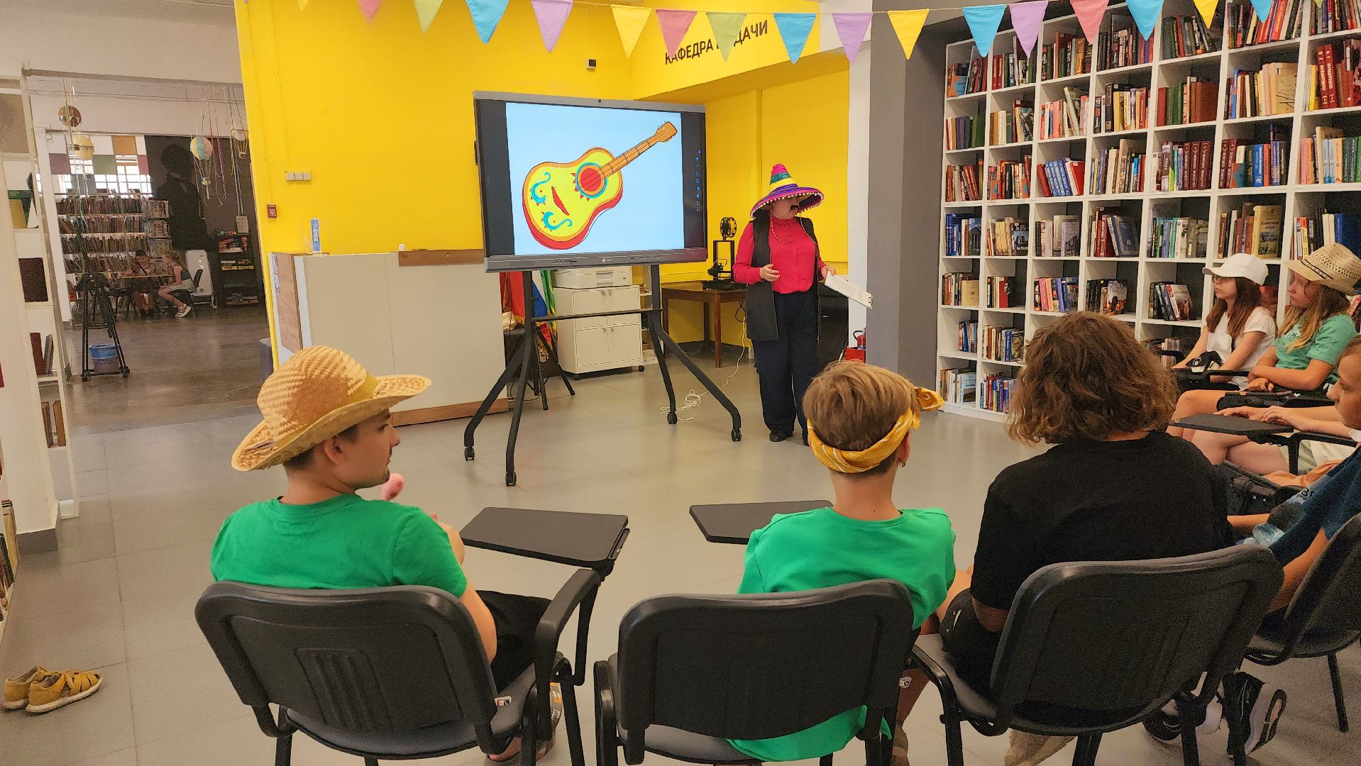 шатура, библиотекарь, мексика, мехико, мастер-класс, культурная шатура,