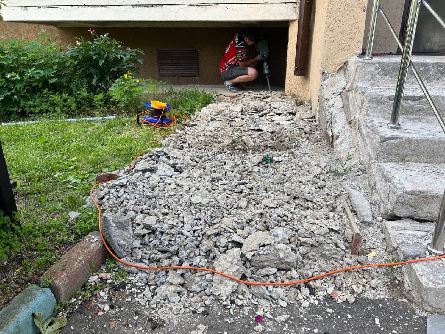 отмостка, подрядная организация, городской округ восход,