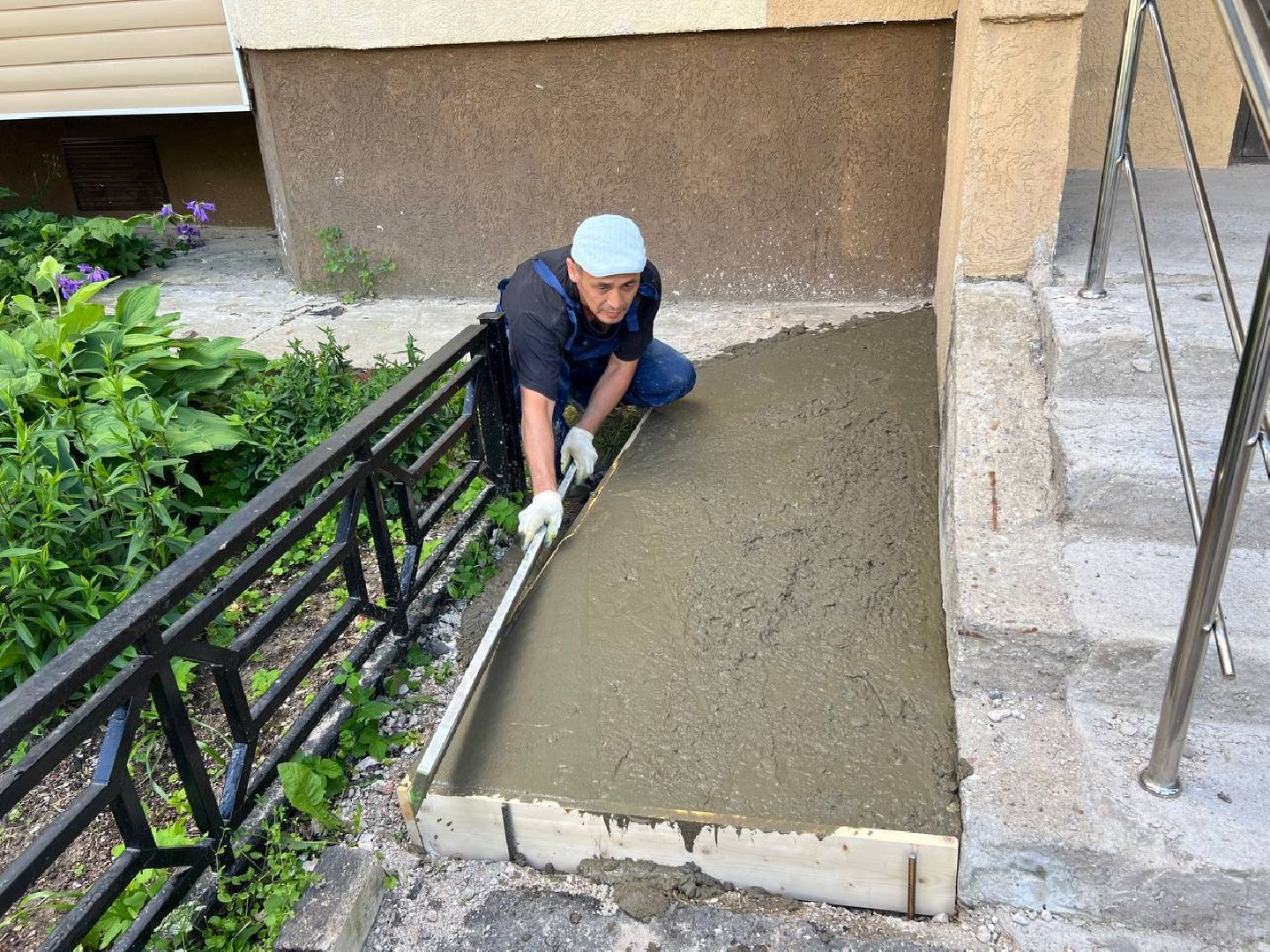 отмостка, подрядная организация, городской округ восход,