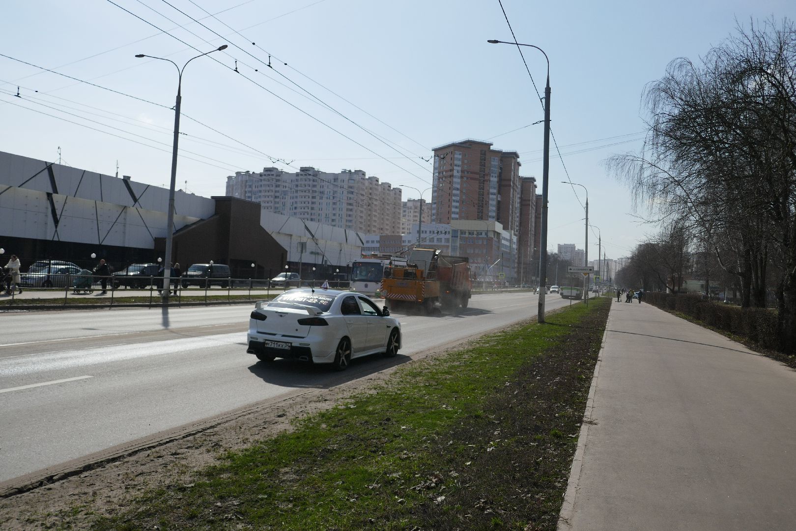 Подольск, благоустройство, дороги, техника