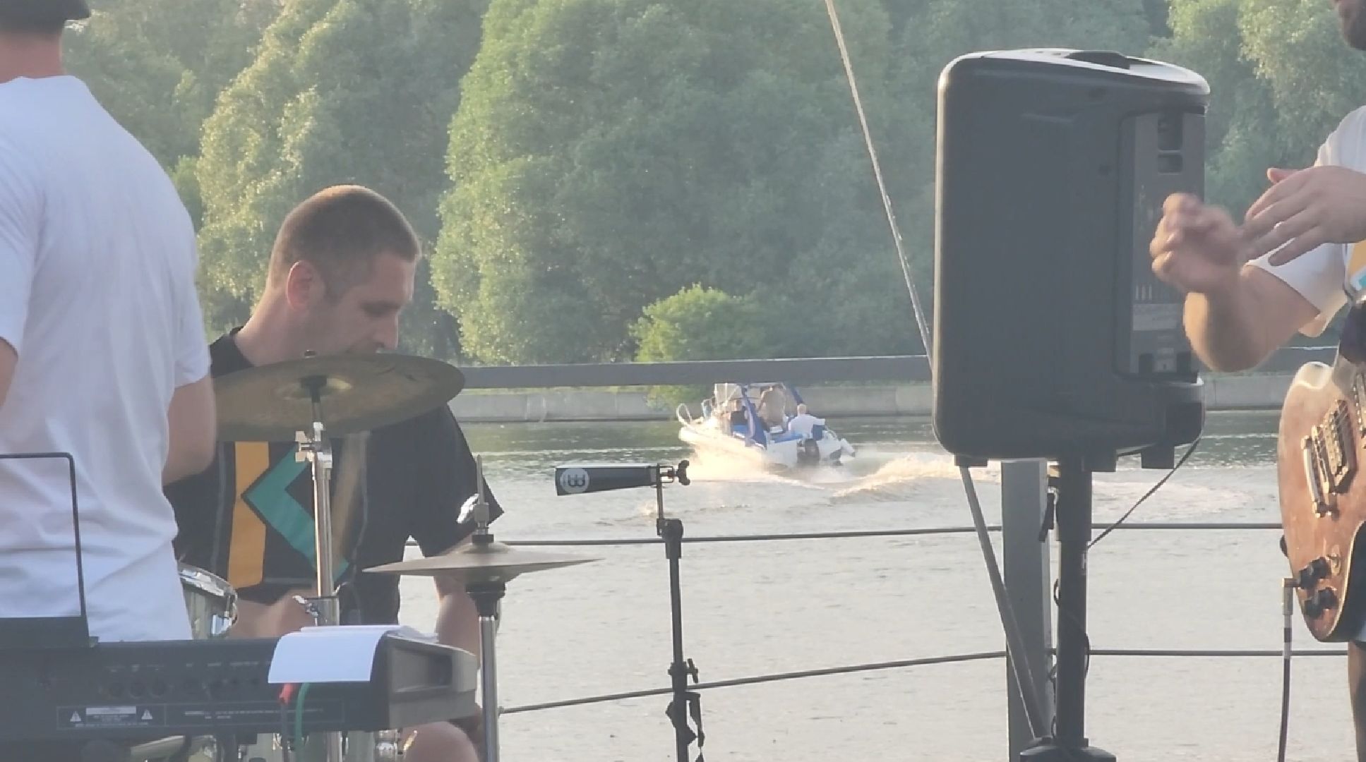 долгопрудный, водная сцена, котовский залив, Рок-н-ролл,