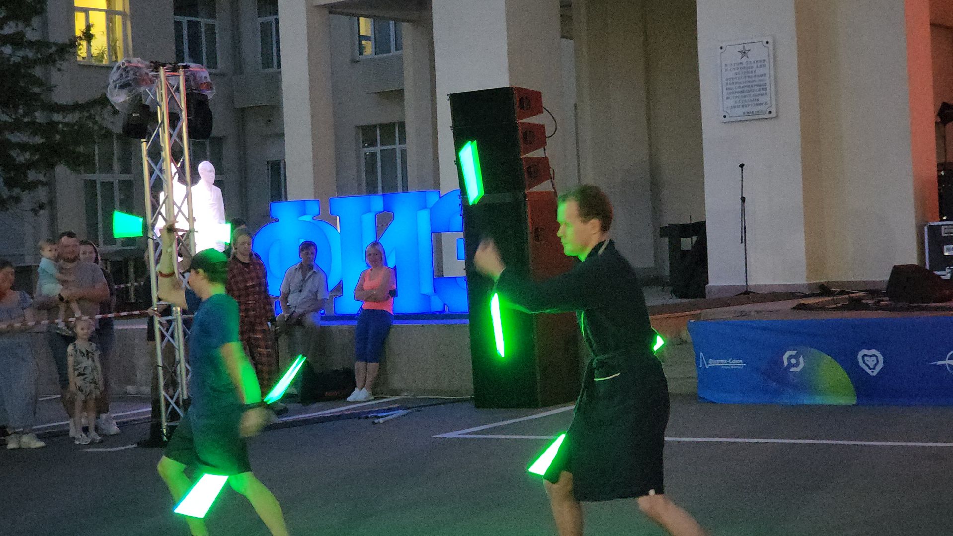 долгопрудный, мфти, Игнис, файершоу, светодиодное шоу, Выпускной МФТИ 2024,