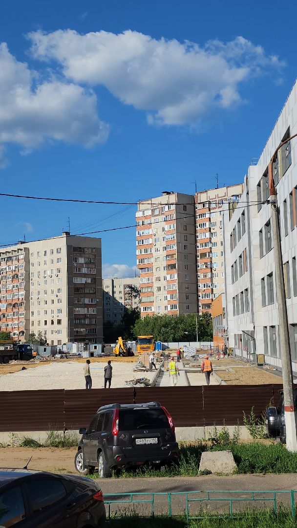пятый микрорайон, школа, строительство, стройплощадка, проверка, борис аубакиров, жуковский,