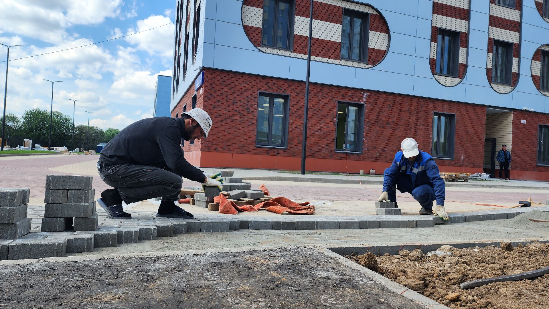Десткий сад, стройка детсада, Лобня,