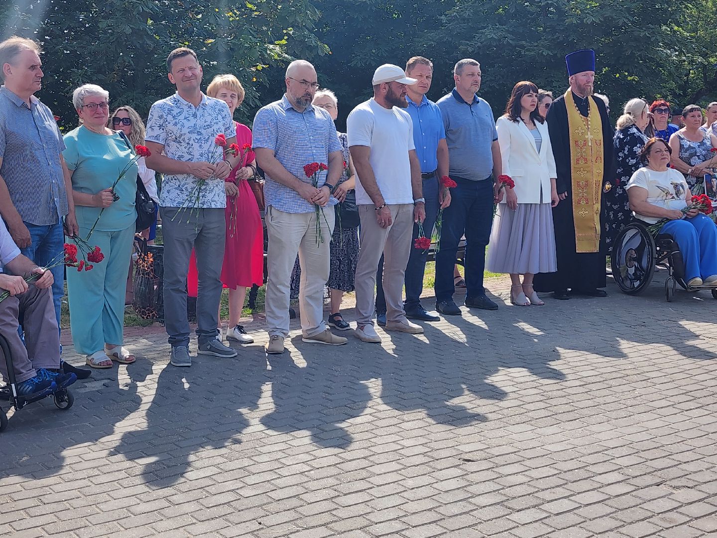 серпухов, площадь звездная, черный тюльпан, день ветеранов боевых действий, торжественный митинг,