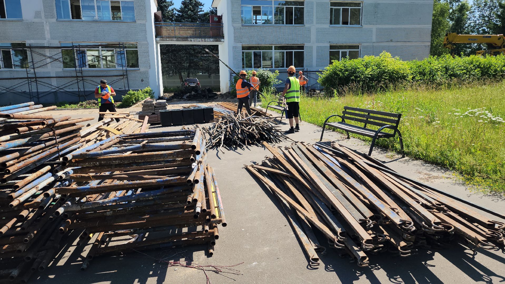 серпухов, поселок пролетарский, детский сад, капитальный ремонт, новые фасады,