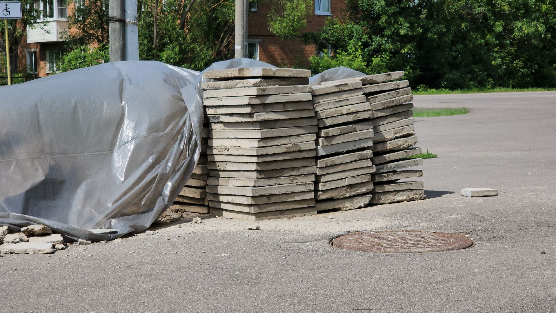егорьевск, ремонт, благоуйстройство, поселок, новый, кдц, культурно-досуговый, центр, плитка, кровля,