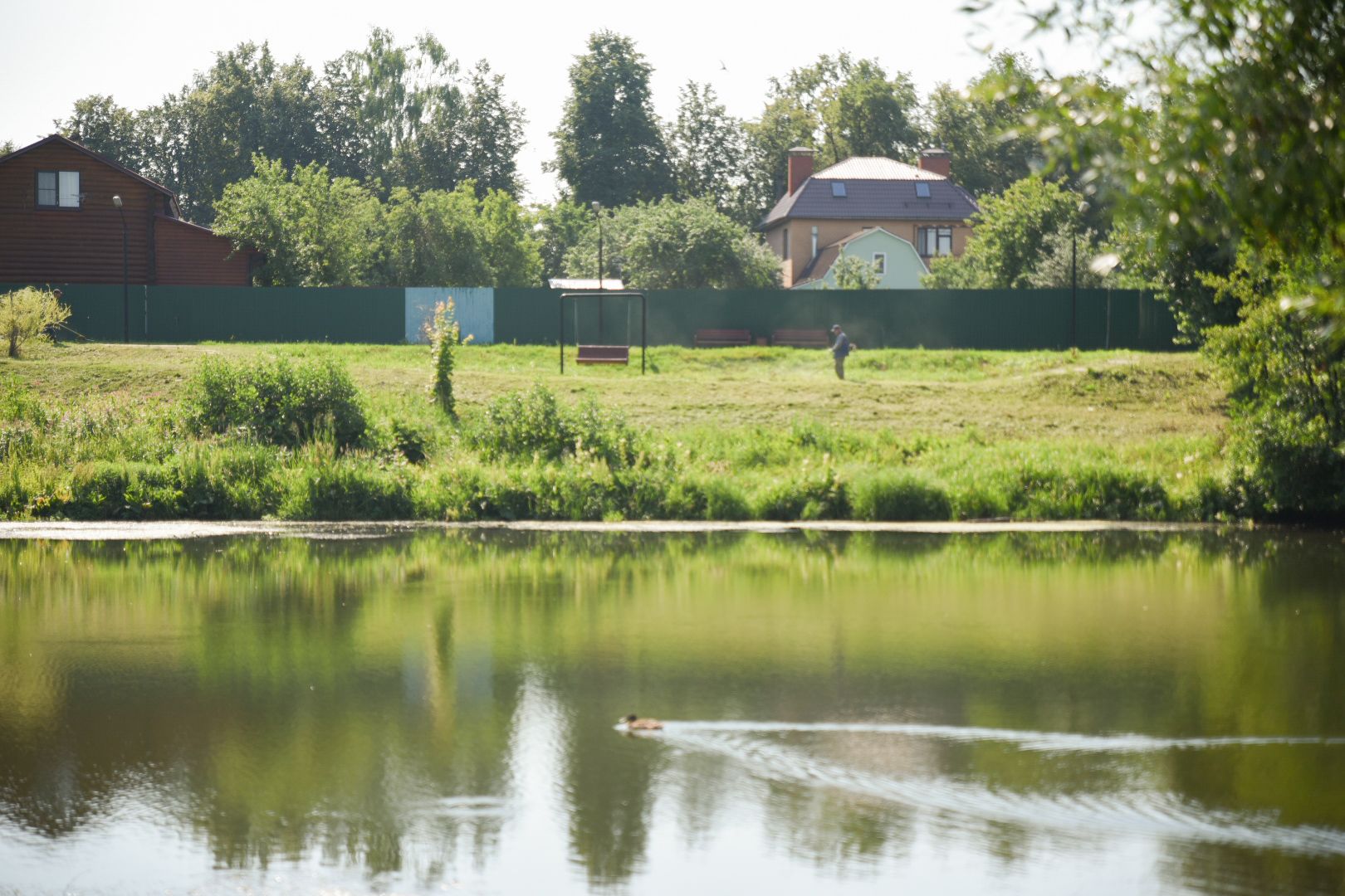 Бронницы, Благоустройство, Окос травы, мбу благоустройство,