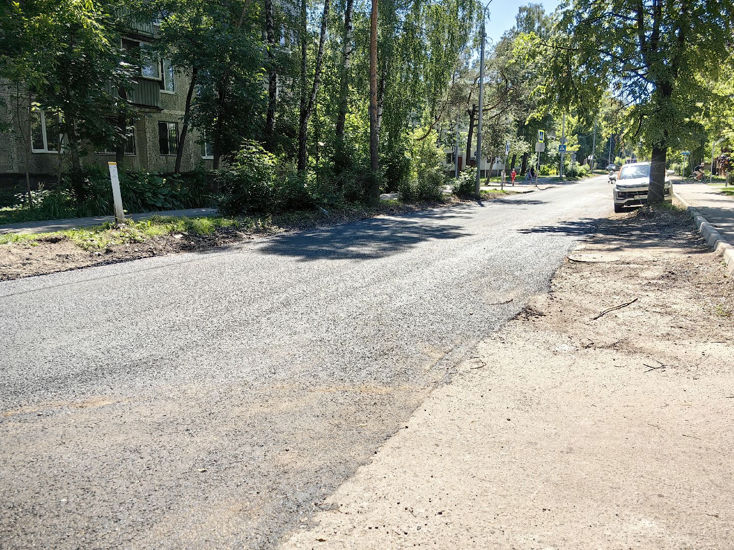 асфальт, ремонт дорожного покрытия, капремонт дороги, щёлково,