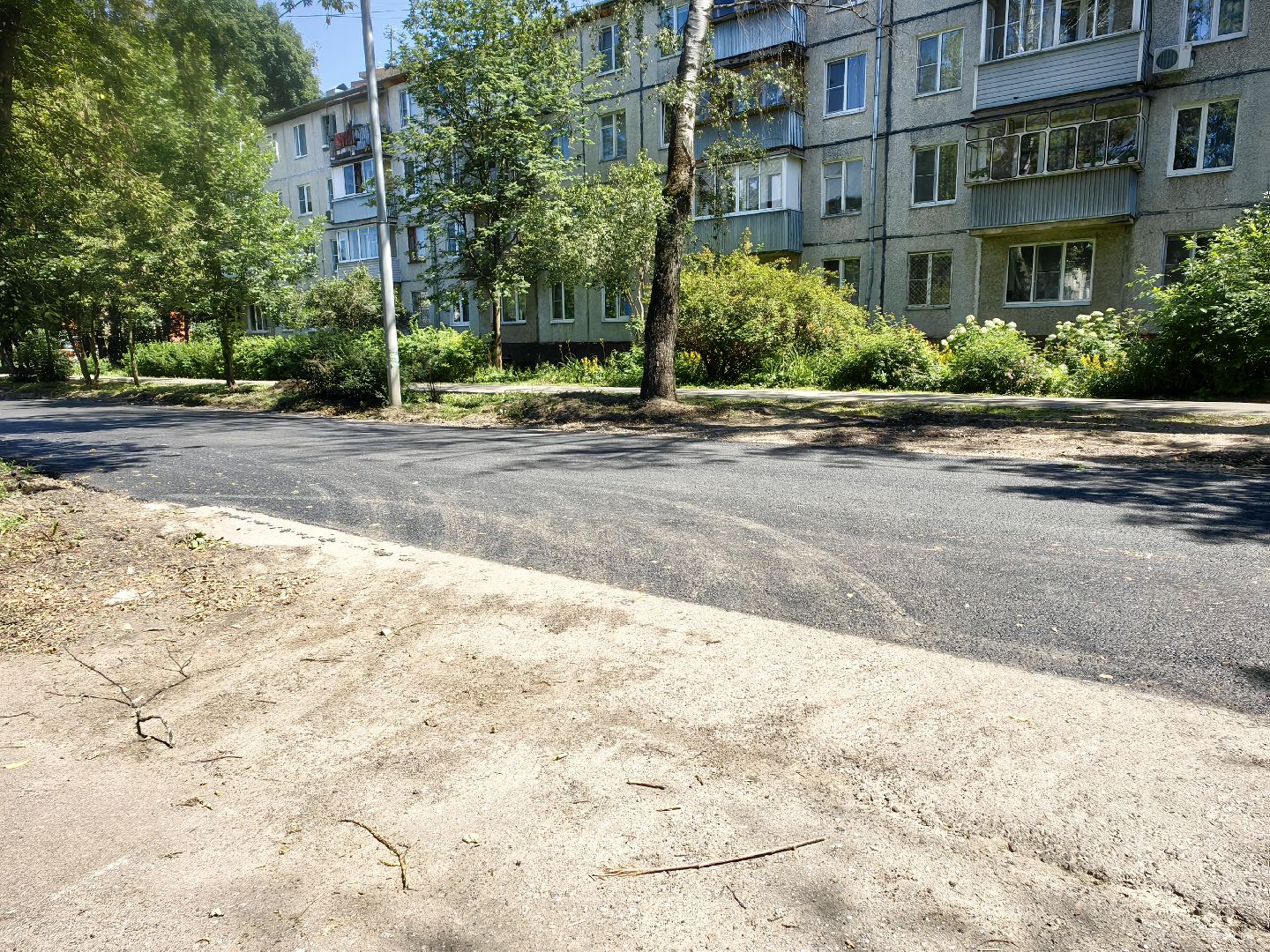 асфальт, ремонт дорожного покрытия, капремонт дороги, щёлково,