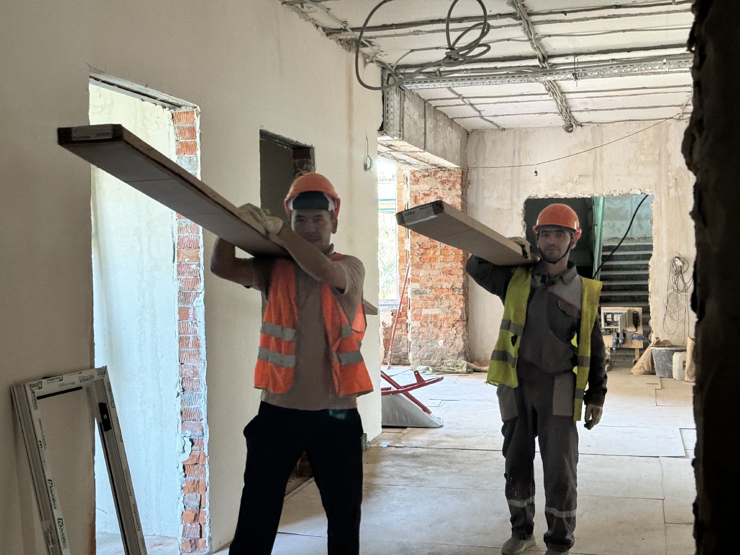 шаховская, строителтство, ремонт, капитальный ремонт,