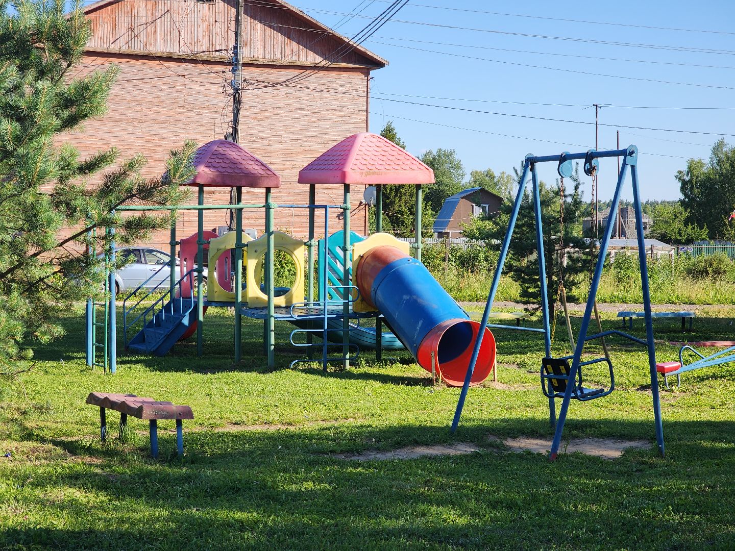 Черноголовка, Ботово, детская площадка, выездная администрация,