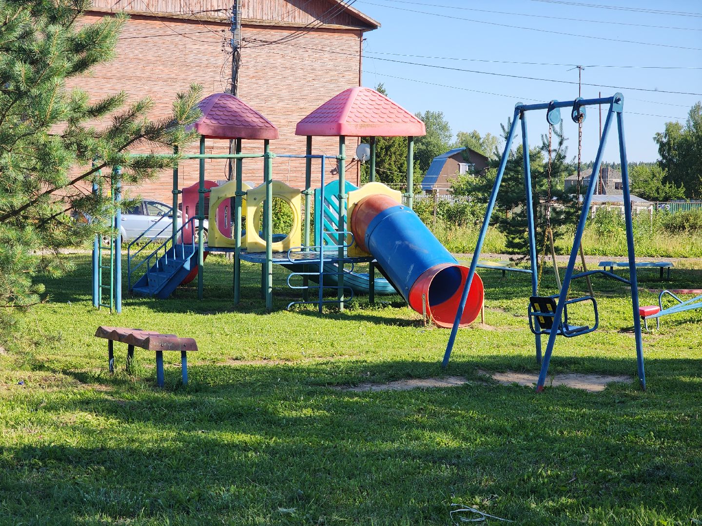 Черноголовка, Ботово, детская площадка, выездная администрация,