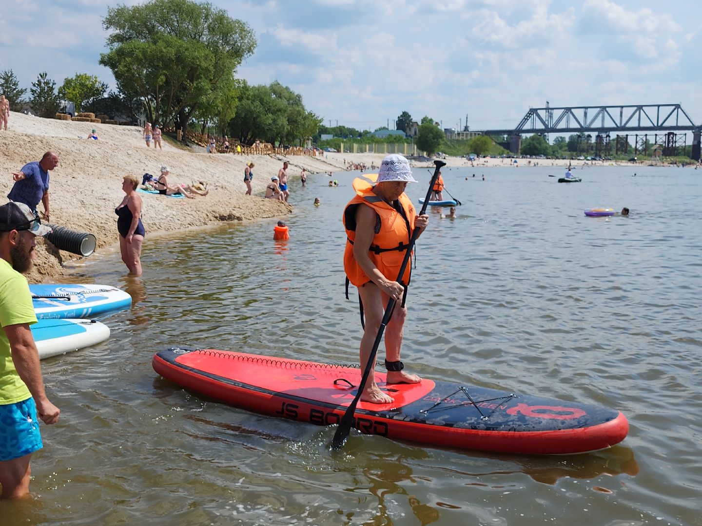 серпухов, активное долголетие, пляж, сапборд, спорт,