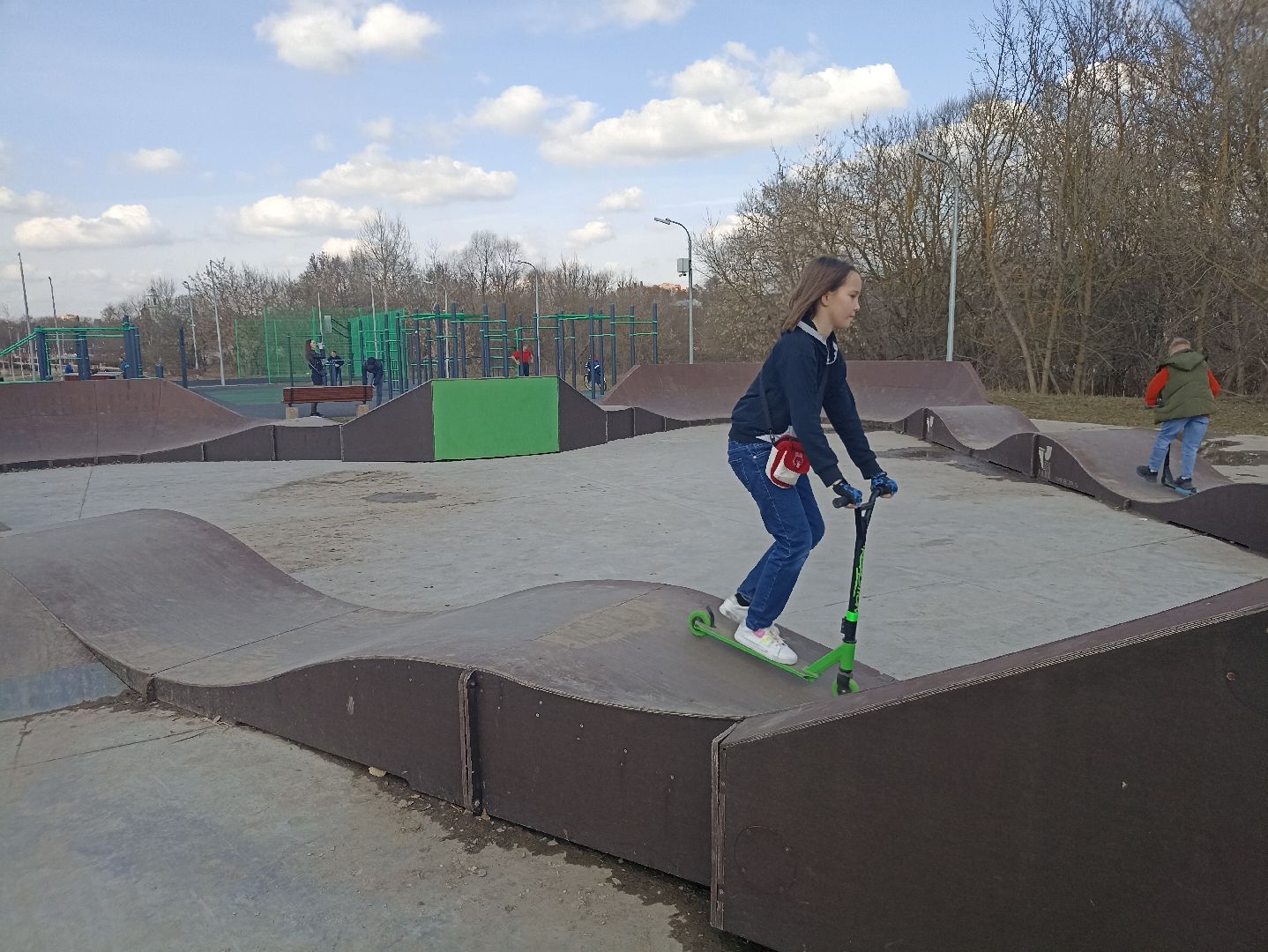 Серпухов, райдер, спорт, парк, самокат