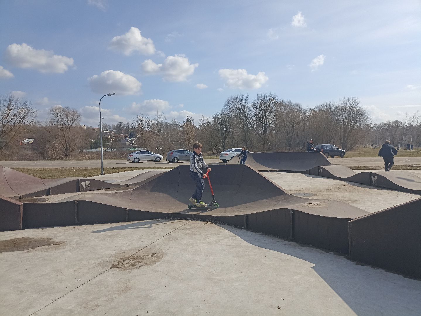 Серпухов, райдер, спорт, парк, самокат