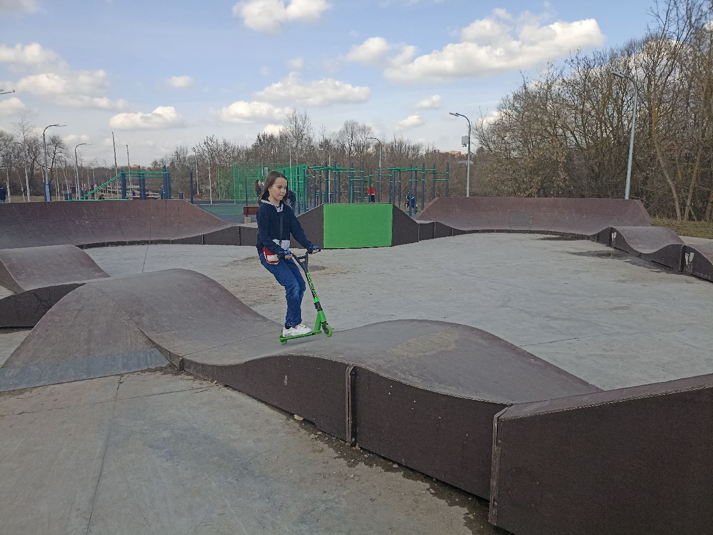 Серпухов, райдер, спорт, парк, самокат