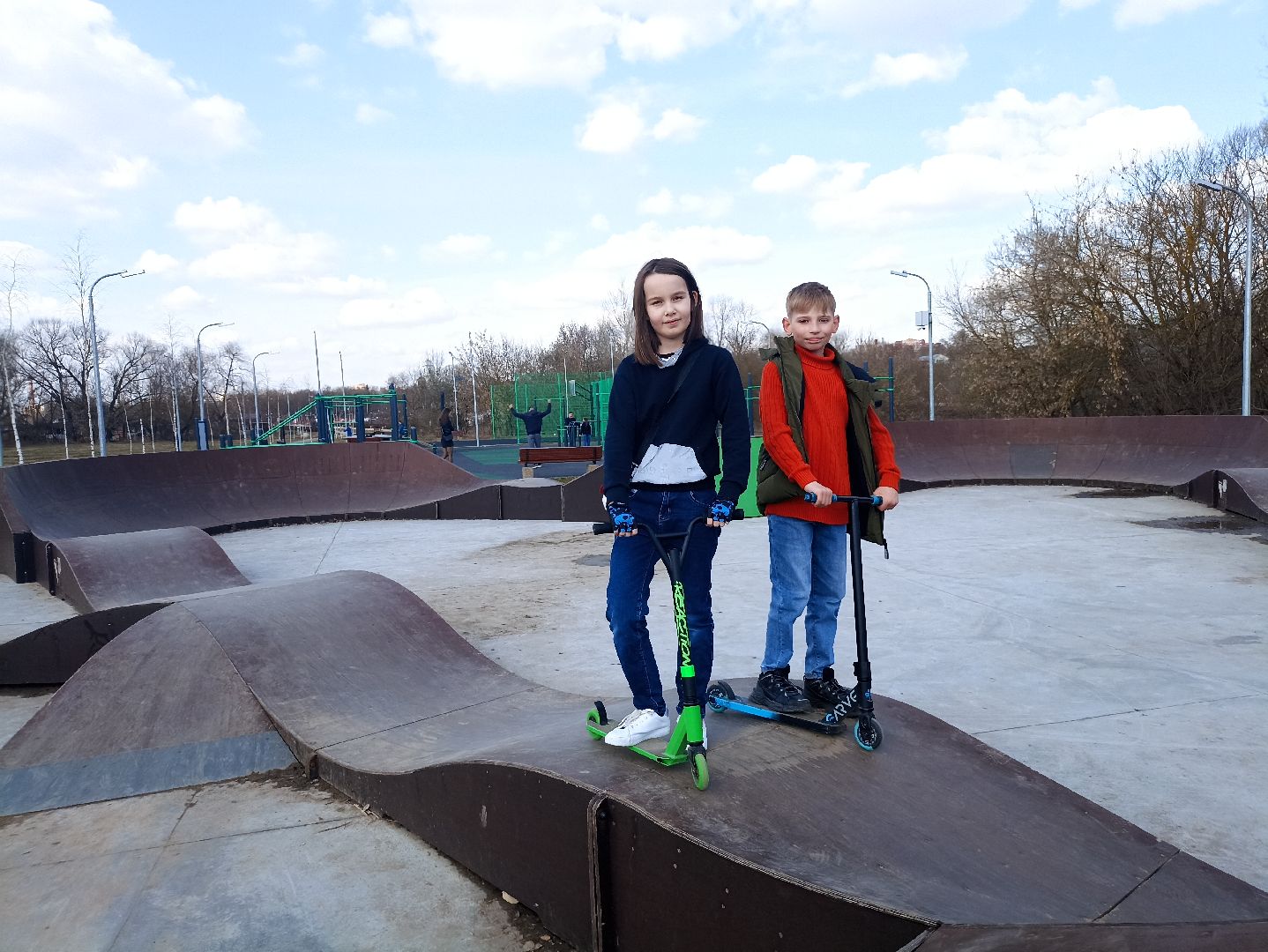 Серпухов, райдер, спорт, парк, самокат