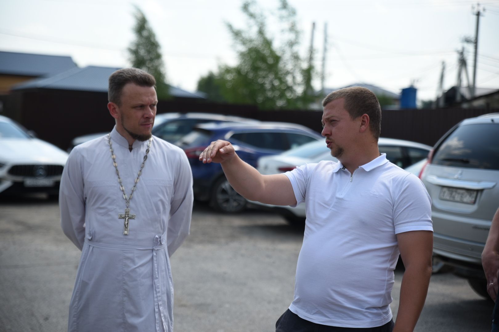 Бронницы, Строительство, Строительство часовни, встреча администрации с жителями, Обсуждение вопросов строительства,