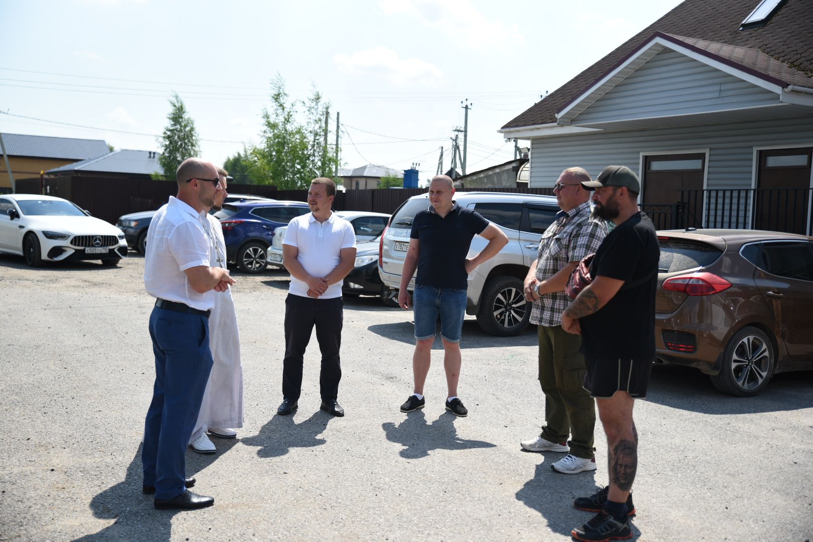 Бронницы, Строительство, Строительство часовни, встреча администрации с жителями, Обсуждение вопросов строительства,