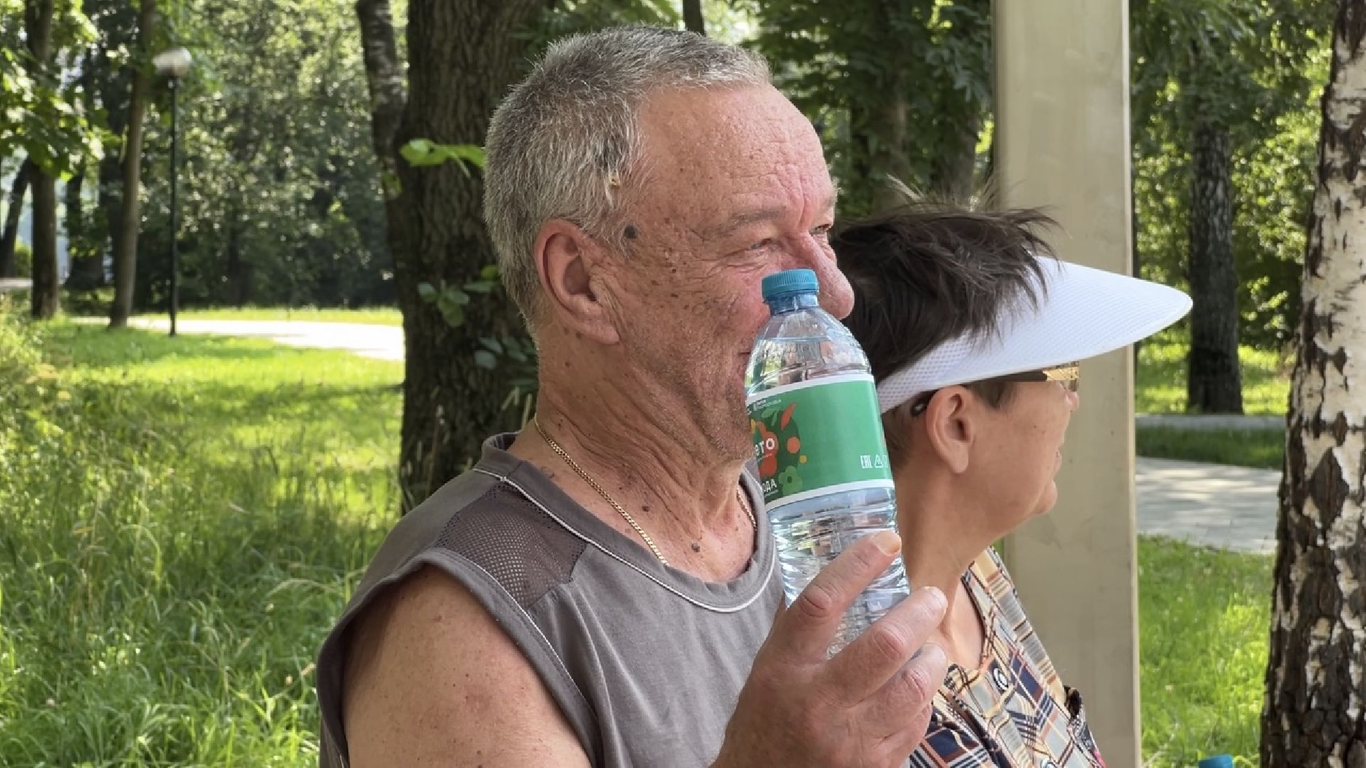 химки, общество, парк, бесплатная вода, жара, лето в подмосковье,