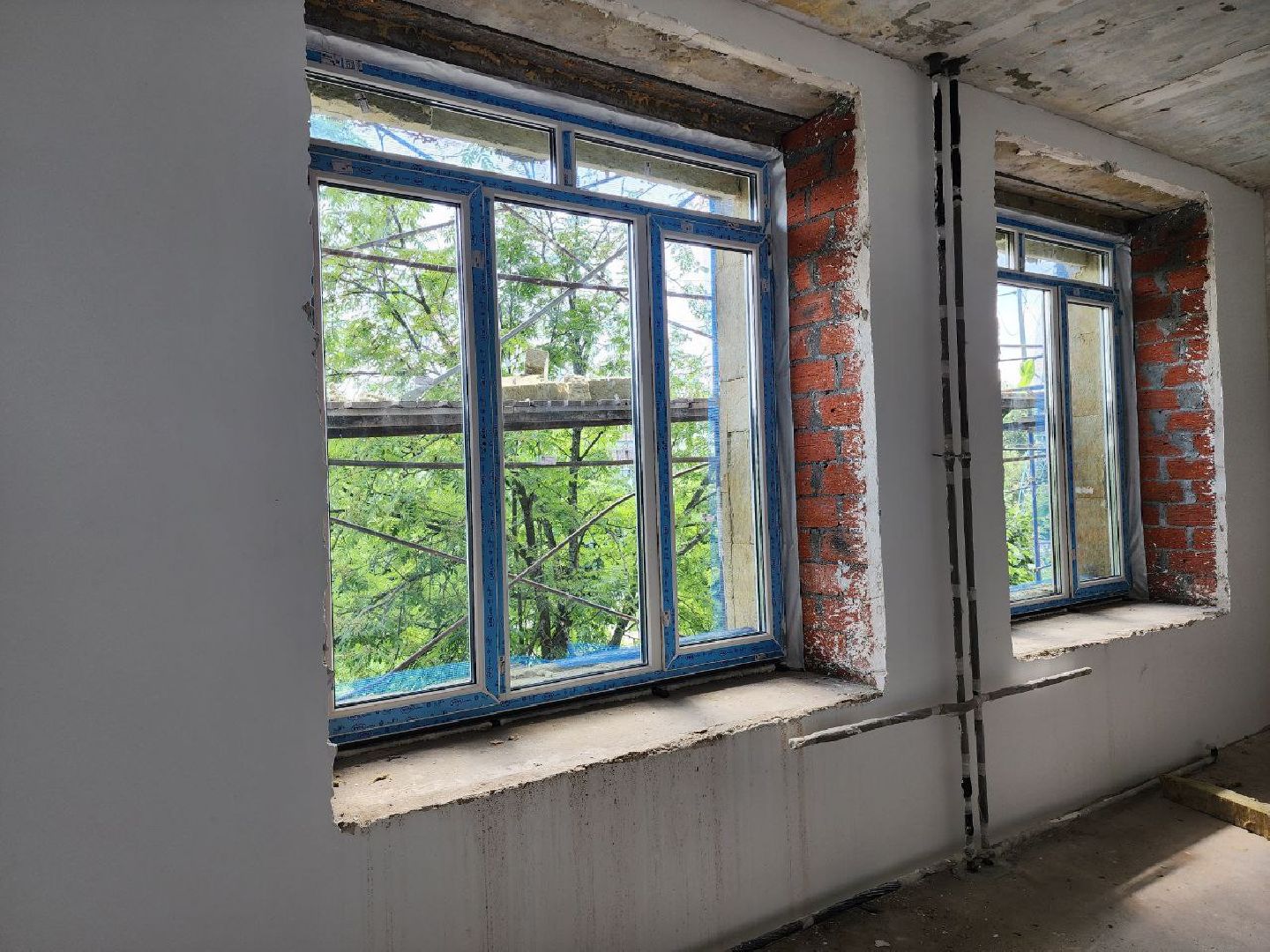 Солнечногорск, Ремонт школы, Капитальный ремонт, Монтаж окон, Жители,