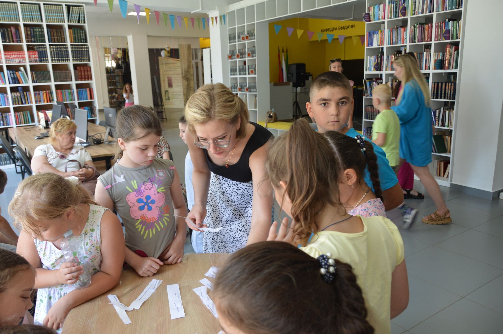 шатура, библиотекарь, культурная шатура, дети,