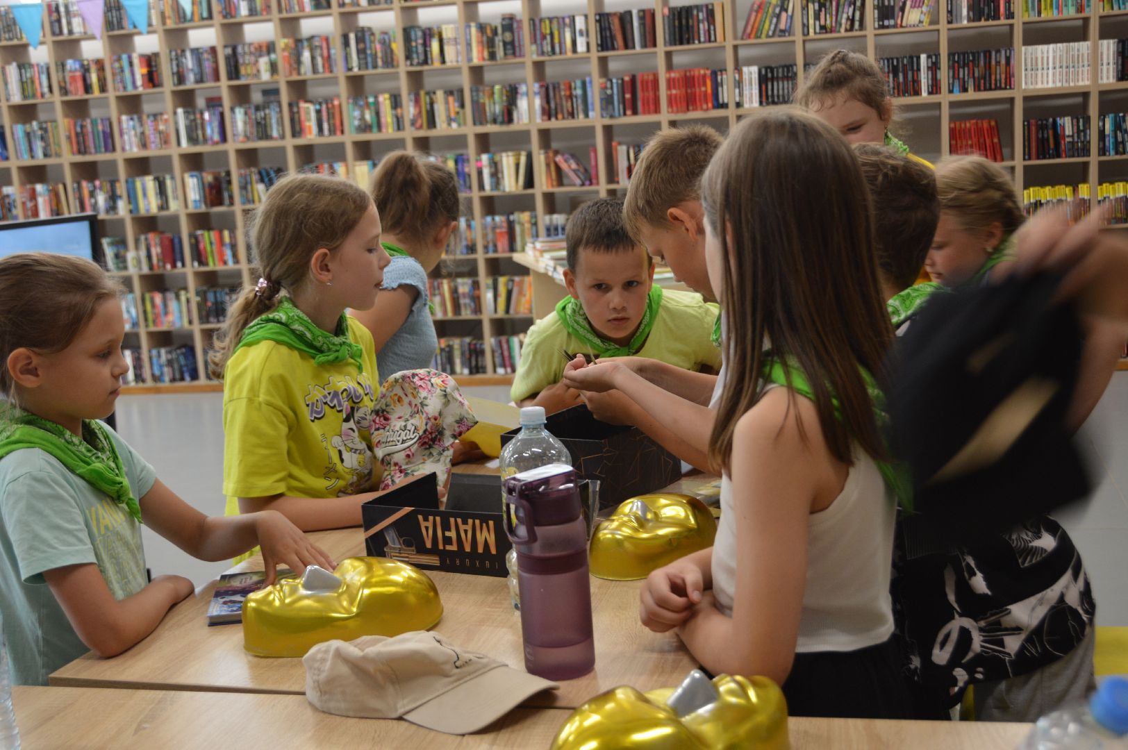 шатура, библиотекарь, культурная шатура, дети,