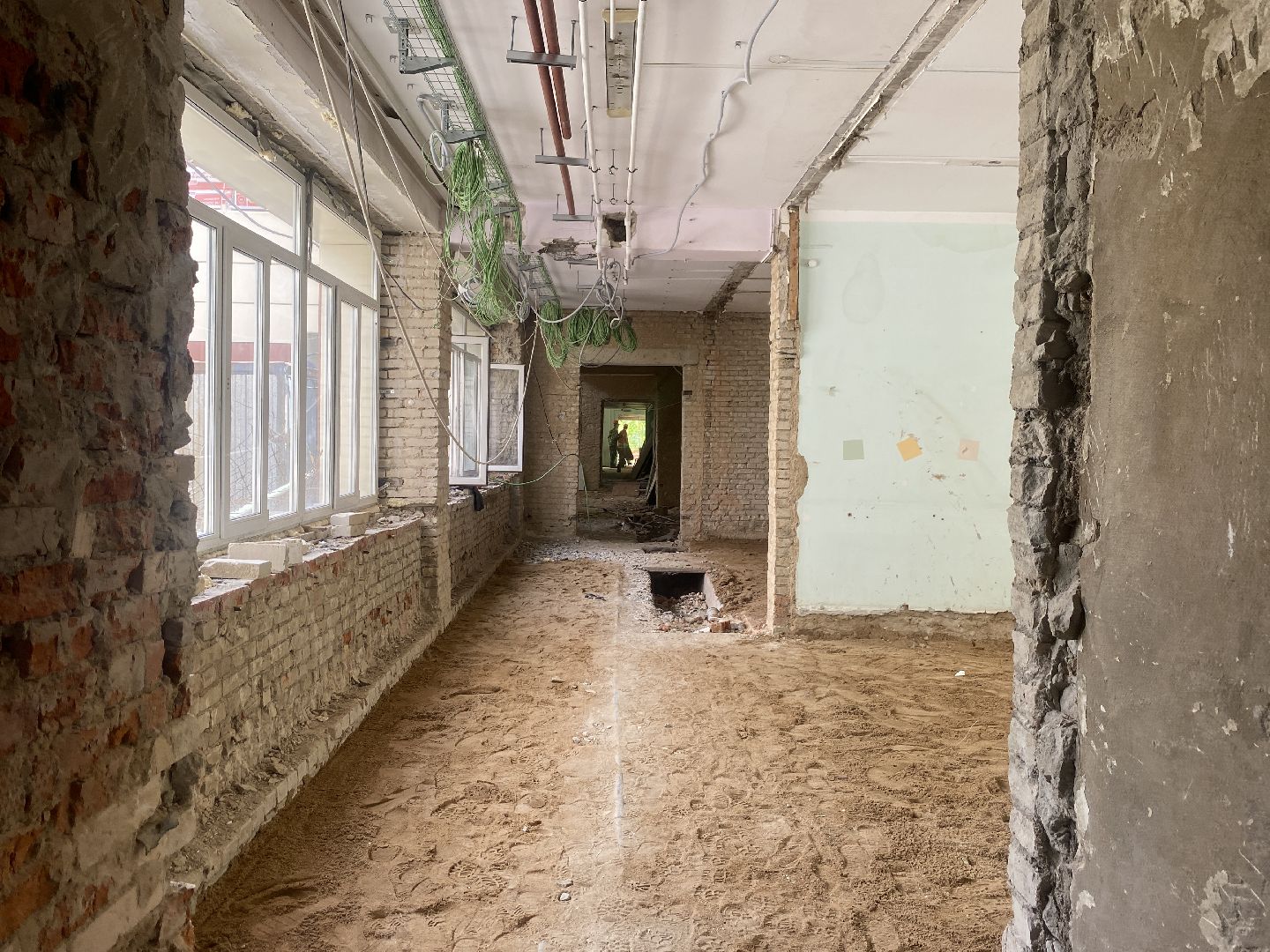 школа им АС Попова, капитальный ремонт школы Попова, Власиха капремонт Поповки, точка роста поповка, капремонт Попова Власиха,