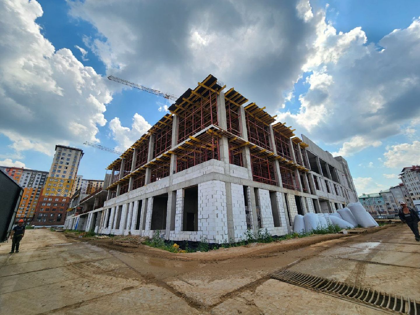 строительство школ, школа битца, школа развилка, школа эко видное 2 0, выездная инспекция, ход строительства школ, образование, ленинский городской округ,