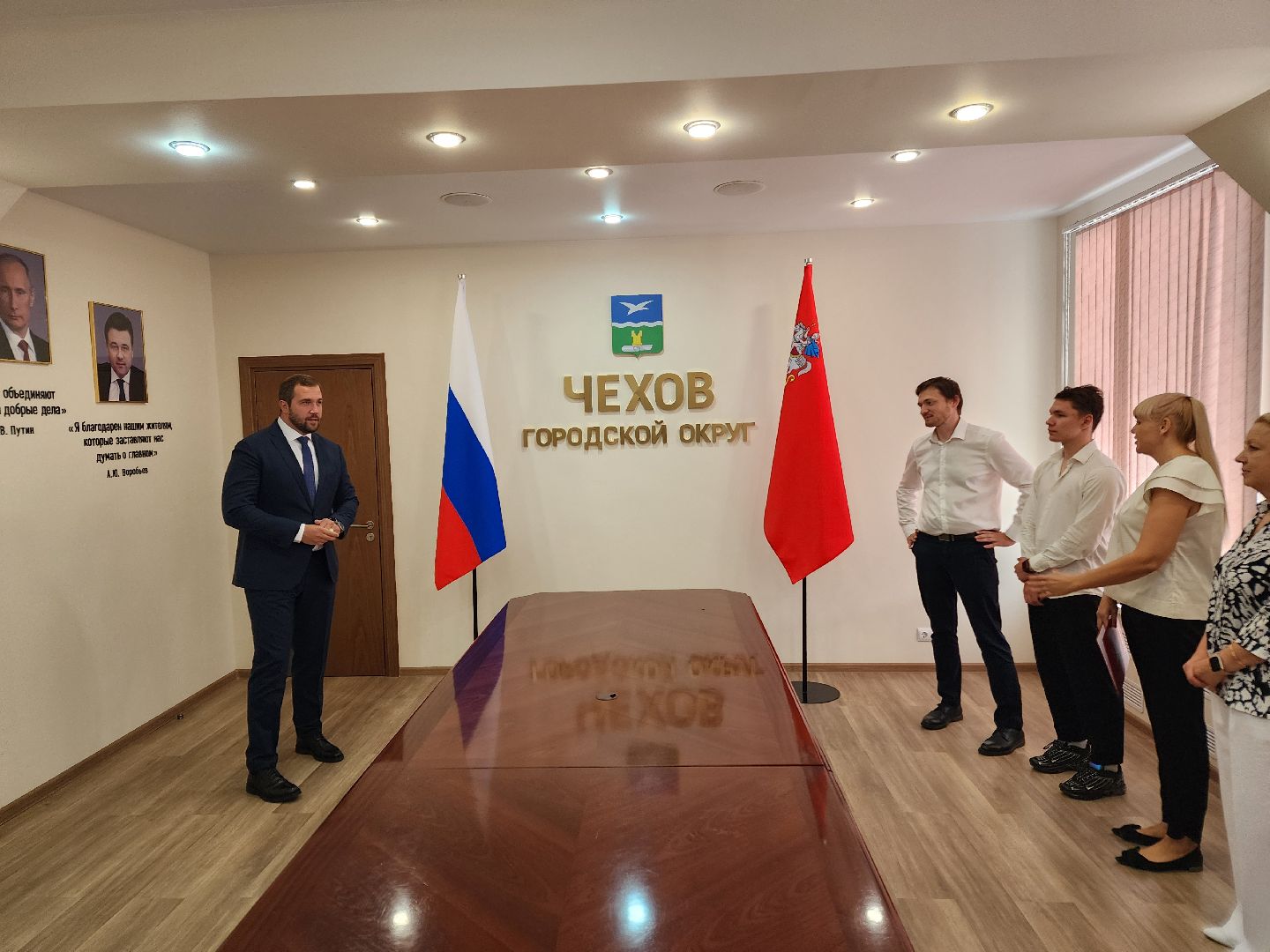 чехов, жилищные сертификаты, дети-сироты, программа жилище, глава округа, Михаил Собакин, Александр Федоров,