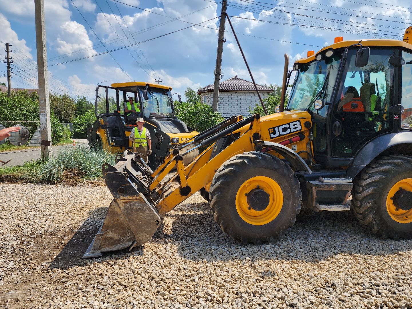 раменское, дороги, ремонт дороги в поселке Родники,